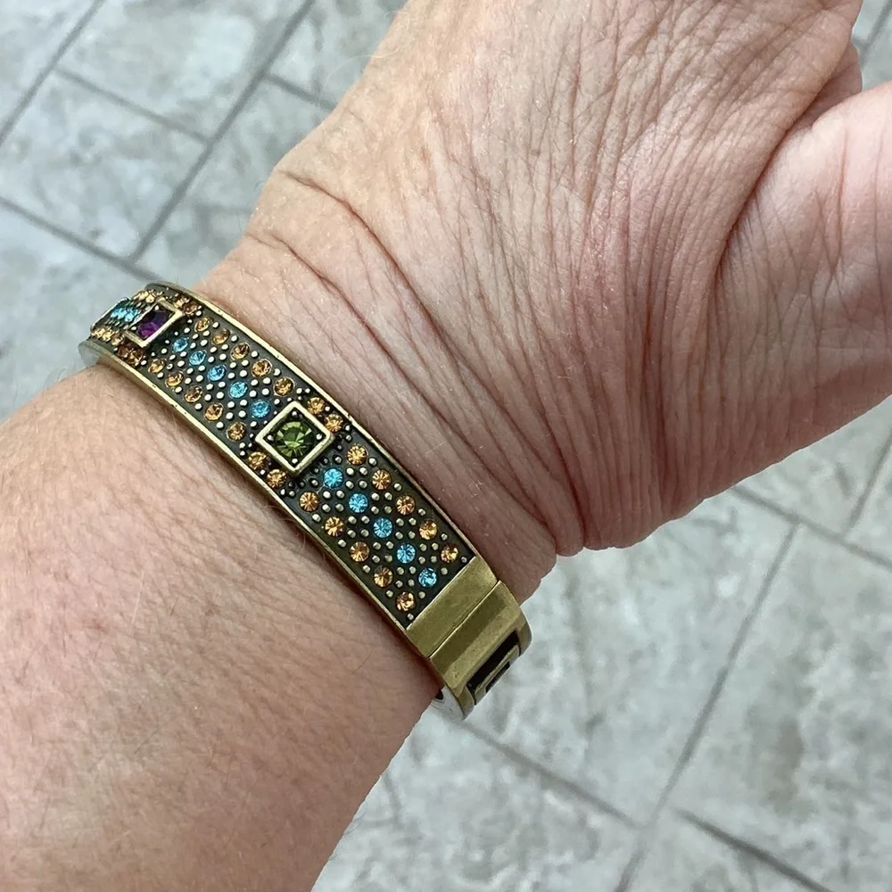 NWOT Heidi Daus Swarovski crystal bracelet